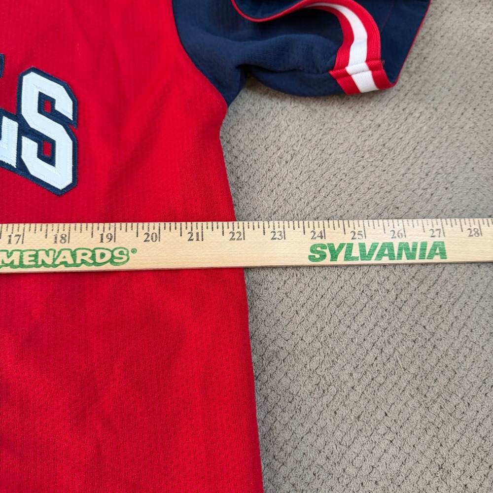 Vintage 1990s Starter St. Louis Cardinals Mark McGwire Baseball Jersey Red Large - Picture 5 of 5